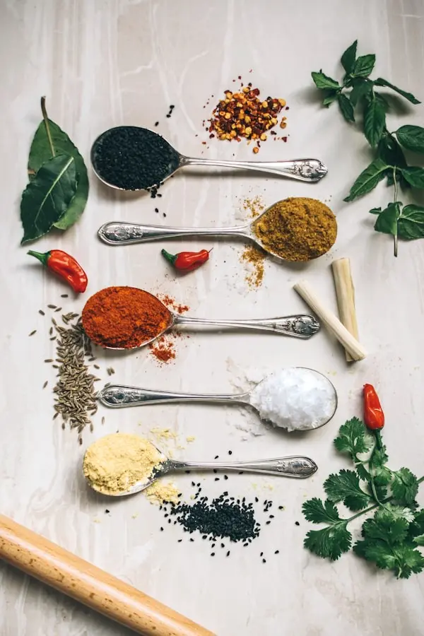 Indonesian spices cloves nutmeg